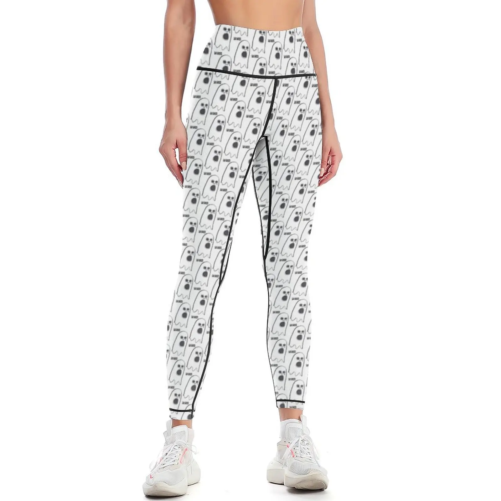 

Sad Ghosts Leggings Women's pants Women's sports Womens Leggings