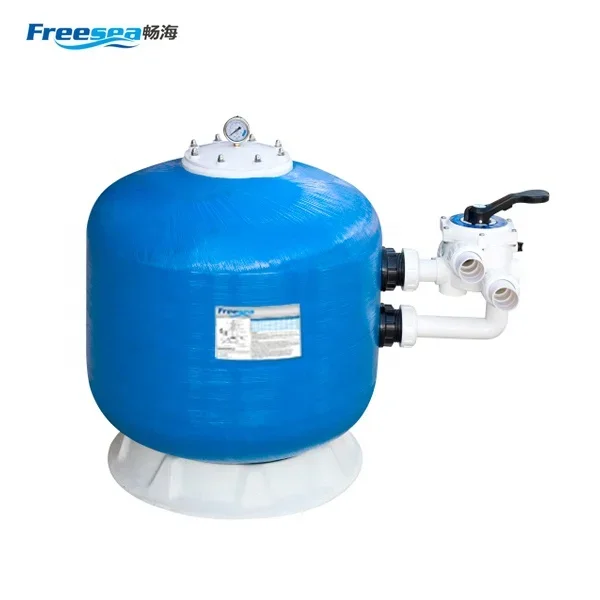 High Quality Fiberglass Swimming Pool Sand Filter For Natatorium Swimming Pool Pump And Filtration Set