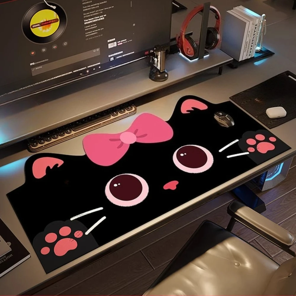 

Mouse Pad Customize Chemical Fiber Keyboard Pad Anime Wear-resistant Desk Mat Cat/cartoon Cute Machine Keyboard Accessories