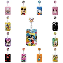 100Styles Cute Cartoon Credential Holder Keychains Neck Lanyard For Pass Card Anime Credit Card Keychain Straps Wholesale