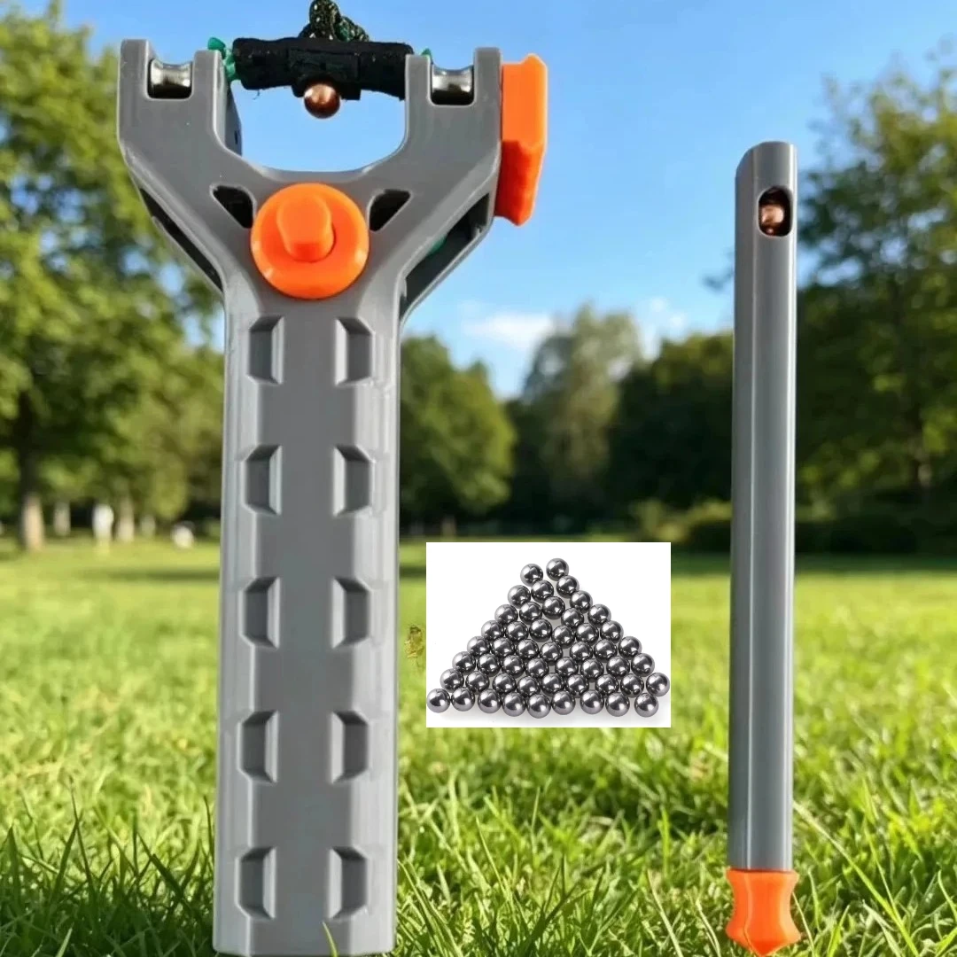 NEW Quick Fire Automatic Loading Slingshot Tool Portable Outdoor Sports Hunting Tool Parts