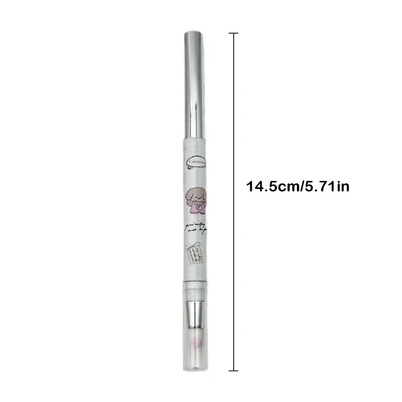 Cappuvini-delineador de ojos en Gel nacarado con mezcla de brochas, té suave y sedoso, marrón, gusano de seda, resistente al agua, maquillaje