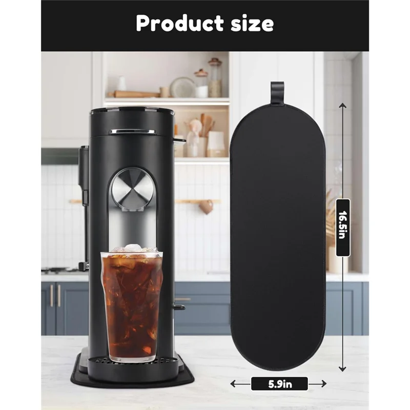 Kochgeräte Anti-Rutsch-Basis-Gleitpad für Ninja PB051 und PB041 Single Serve Kaffeemaschinen – perfektes Zubehör für Smoot