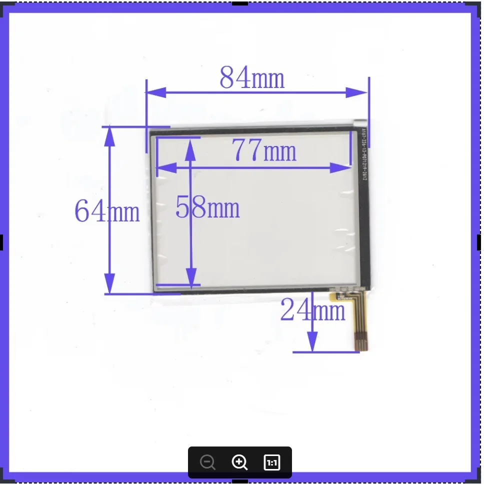 ZhiYuSun LQ035Q7DH06 Touch Screen Digitizer For Symbol MC70 MC7090 MC70XX , data collector touch screen