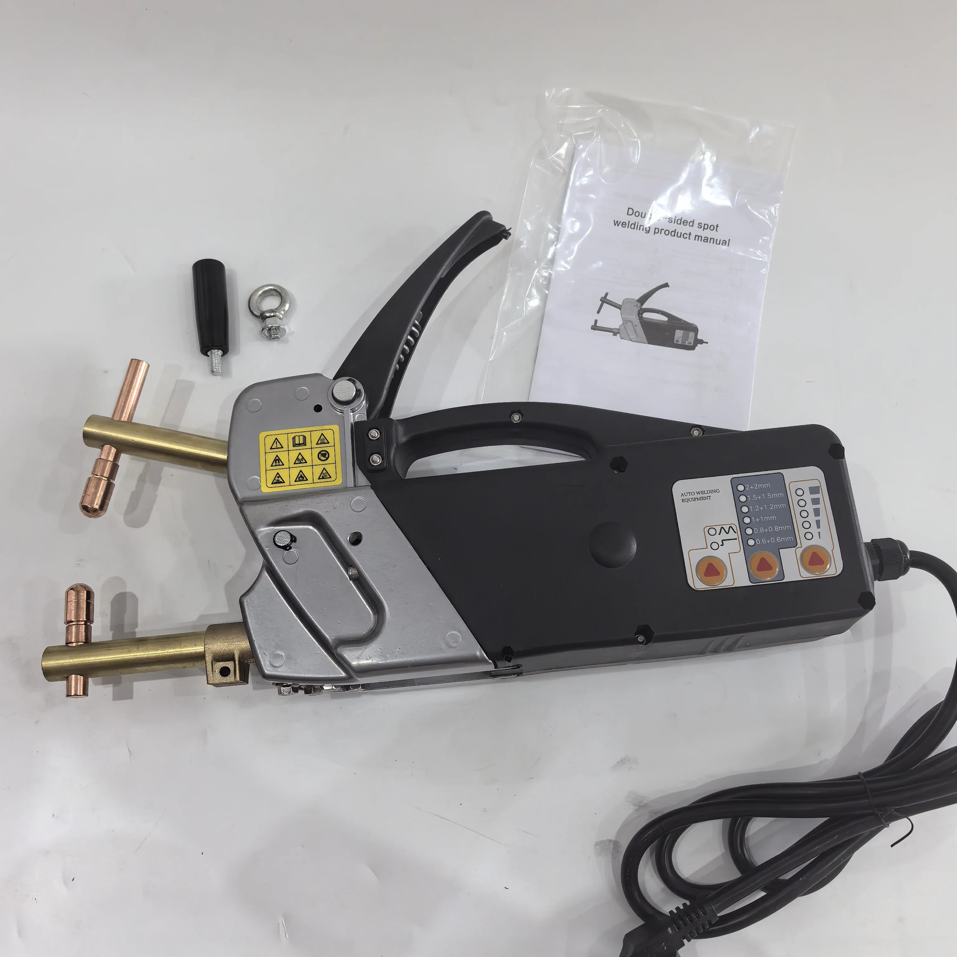 

220V/110V Double-Sided Spot Welder for Sheet Metal & Auto Body Repair, Portable Welding Machine, Butt Welder Tool