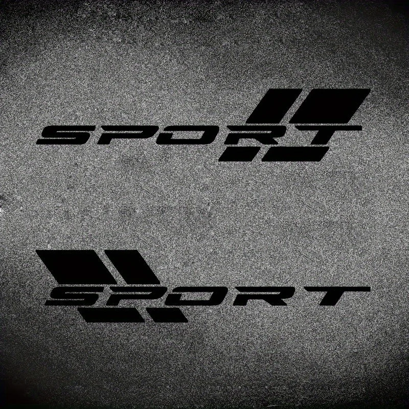 Sport Laser Sticker Waterproof Abrasion Resistant for Car Light Hood Window