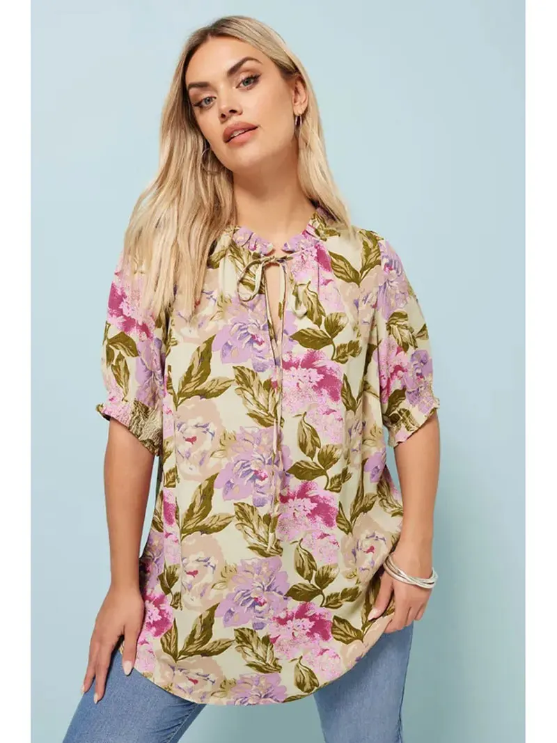 2025 Womens Tunic Top Soft Sheer Blouse Ethnic Hippie Style Elephant Boho Paisley Print Shirts Plus Size Tops