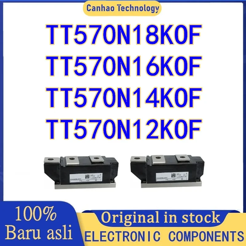 

Original Electronic Components, TT570N16KOF TT570N14KOF TT570N12KOF TT570N18KOF, New