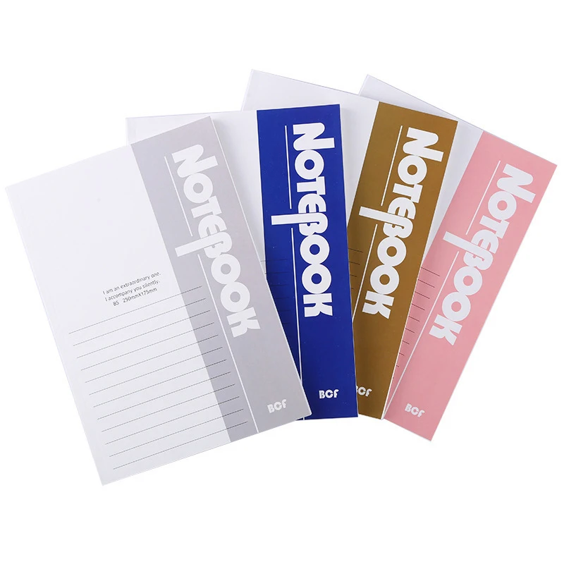 Bloc-notes d'affaires de bureau B5 Soft Copy, bloc-notes d'affaires de bureau, impression en gros, carnet de logo, approvisionnement des fabricants, 16K