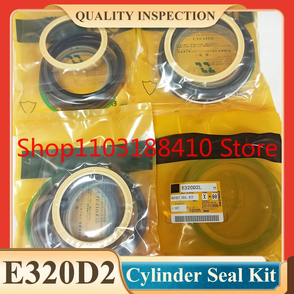 

E312D E320D E320D2 Hydraulic Boom/Arm/Bucket Excavator Cylinder Seal Kit for Caterpillar Excavator E312C E312CL