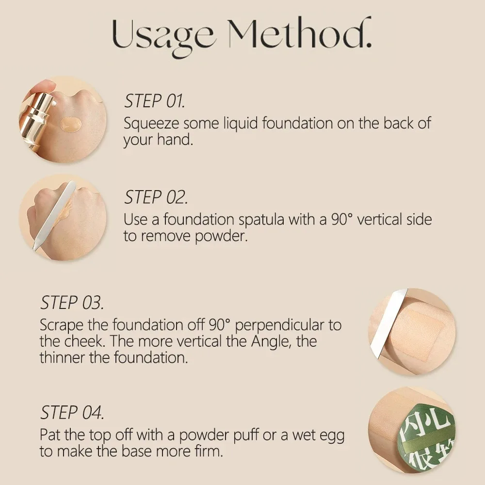 Stainless Steel Makeup Foundation Spatula Mix Stick Foundation Eye Shadow Cream Pigments Mixing Tool Cosmetic MakeUp Custom