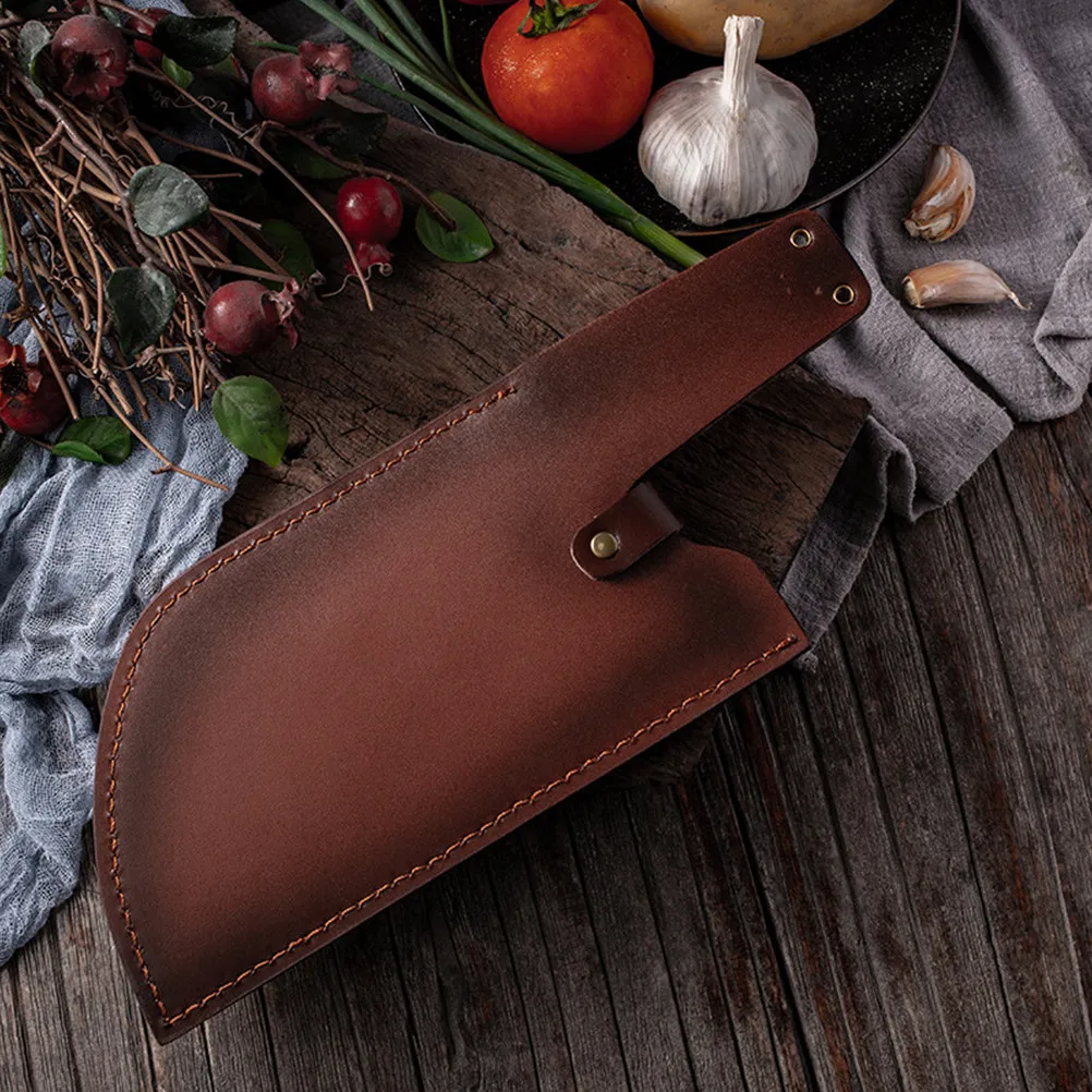 Artificial Knives Cover for Cutters Lightweight Compact Design Easy Slide in Out Abrasion Resistant Storage Holder Home