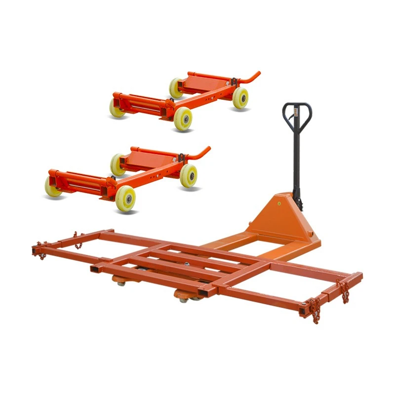 Hydraulic car movers, car trailers