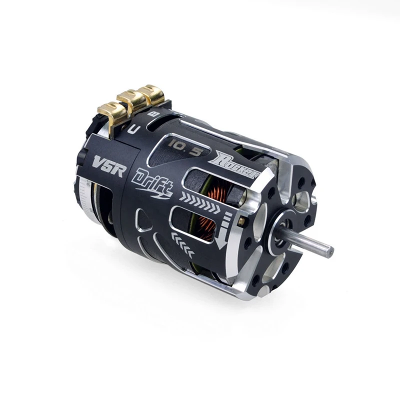 Rocket 540-V5R Inductive Drift Brushless Motor Drive Inductive Motor RC Electric Motors 8.5 10.5T Reverse Install Abc