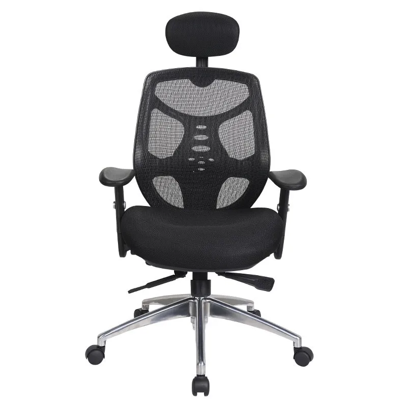 Executive Office High-End Adjustable Armrest Chair Modern Mesh Design Ergonomic