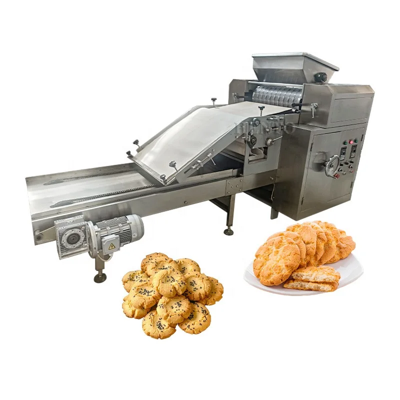 FOODLINE Precise Thickness Timing Control Biscuit Machine Anti-block Dough Hopper Transparent Observation Cover