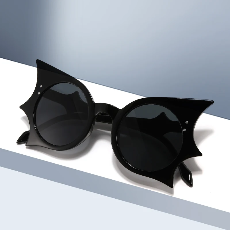 1 pair of party Halloween funny glasses Bat Glasses Ladies Party holiday sunglasses