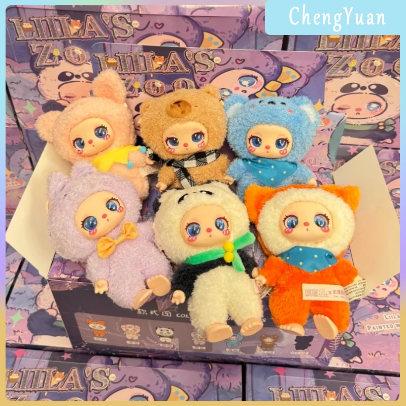 

Genuine Liila V2 Liila'S Zoo Serise Blind Box Vinyl Doll Backpack Pendant Dolls Room Decoration Toy Mystery Box Christmas Gifts
