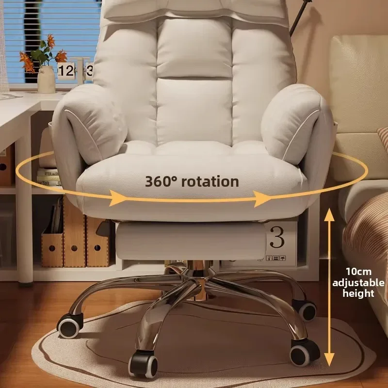 Office Desk Chair for Home Dorm Computer Chair Gaming Chair Ergonomic Gaming Chair Comfort Mesh Back Sleep Lounge Reclining view 4