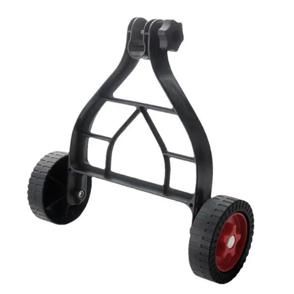 Ergonomic Lawn Mower Stand Wheels Lawn Mower Wheels Adjustable Lawn Mower Support Wheel for Walk-behind Brush Cutter for String