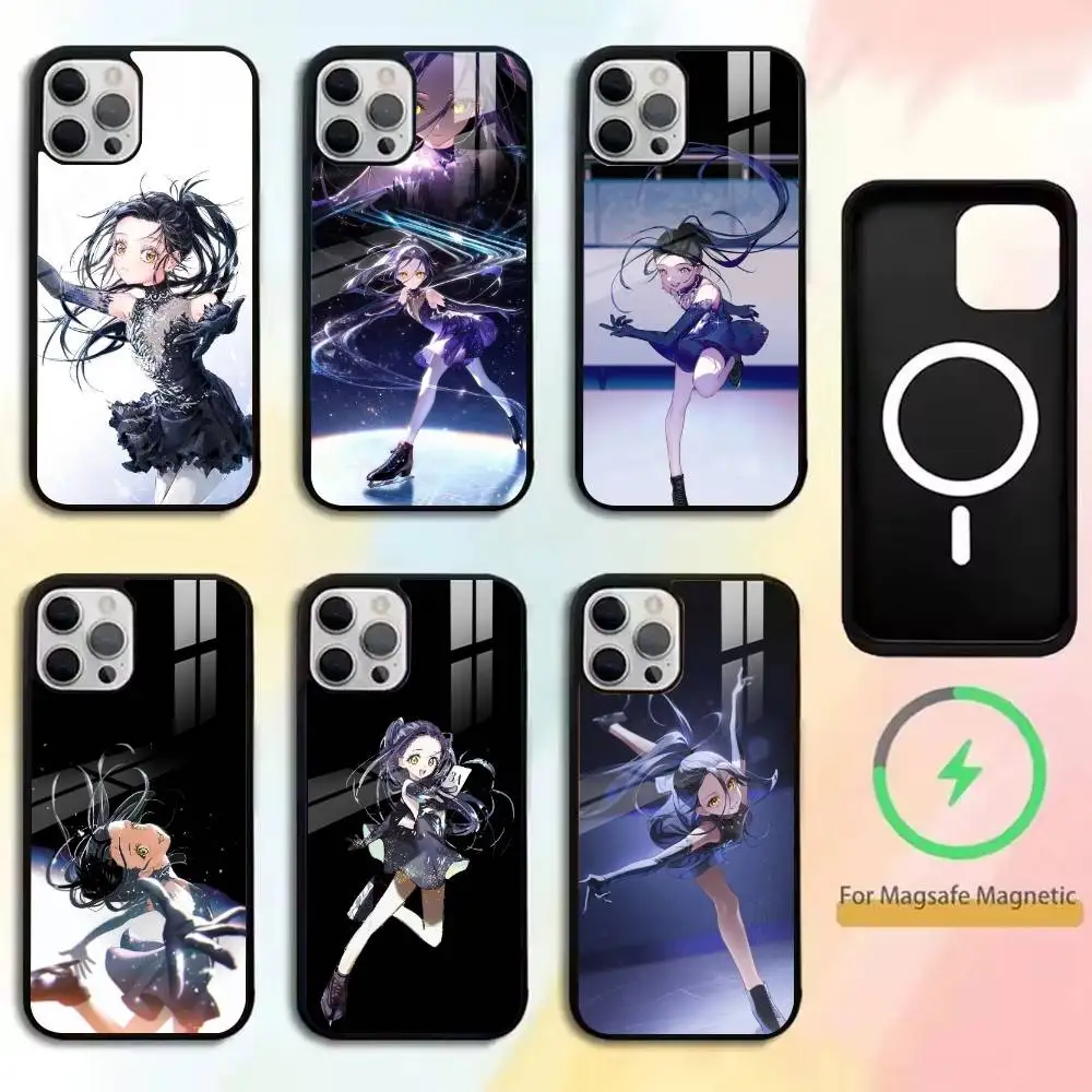 

Hikaru-Yuitsuka Inori-Medalist-Dancing Ice Phone Case For iPhone17,16,15,14,13,12,11Plus,Pro Supports Magnetic Wireless Charging