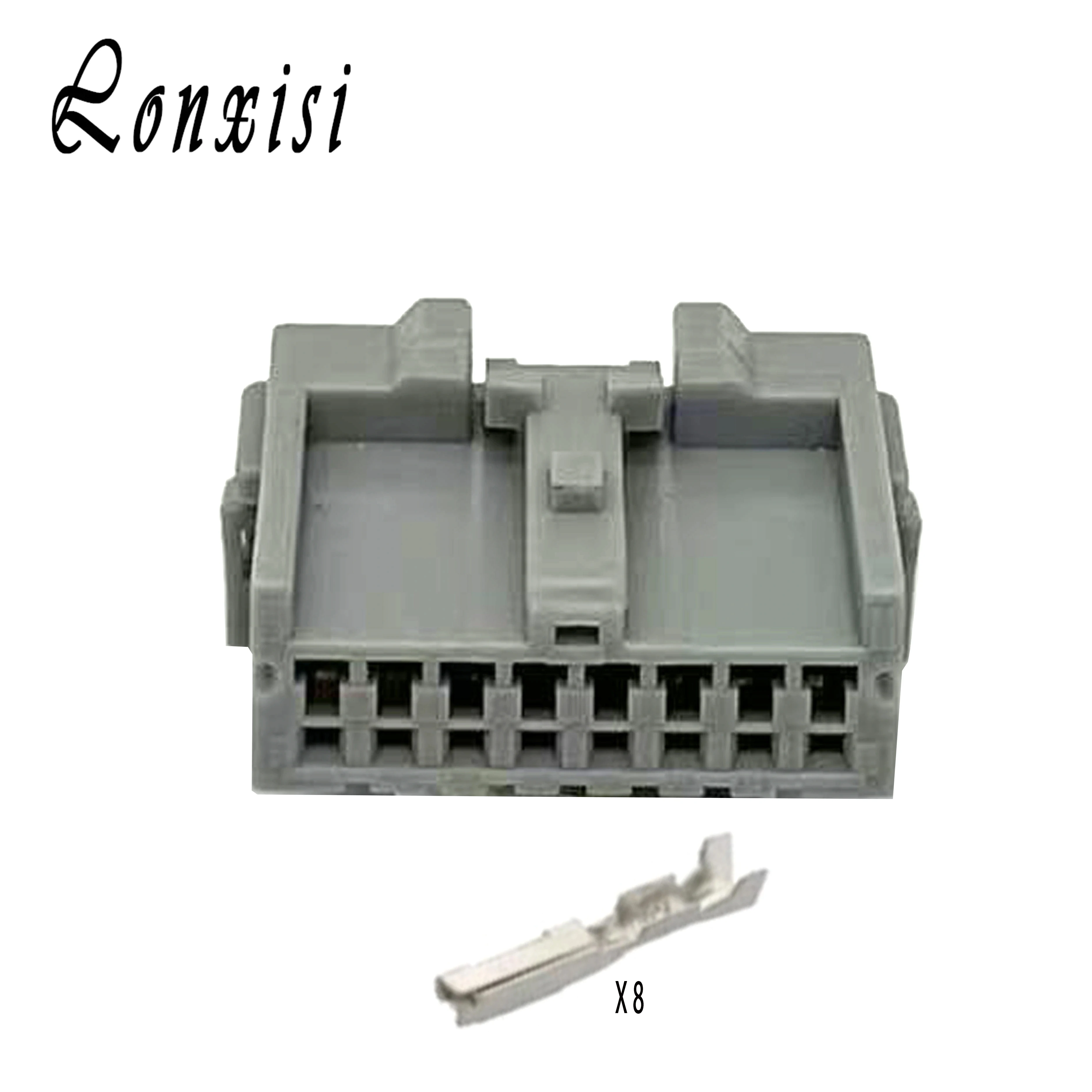 1.2mm 8 Pin 7283-5980-40 Female Plug For Nissan Xuanyi Tiida Steering Wheel Hairspring Main Connector