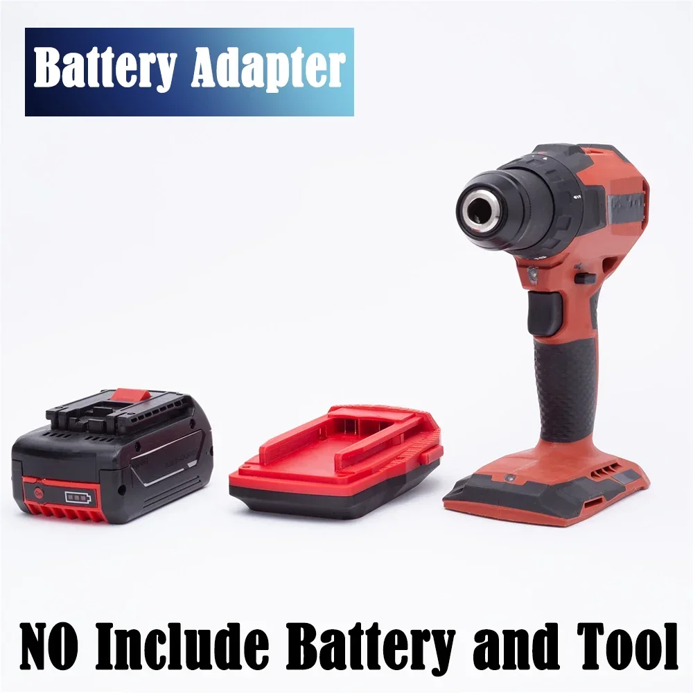 Battery Adapter Converter for Bosch 18V Lithium Battery to For Hilti 22V B22 Cordless Tools Accessories (NO Battery )