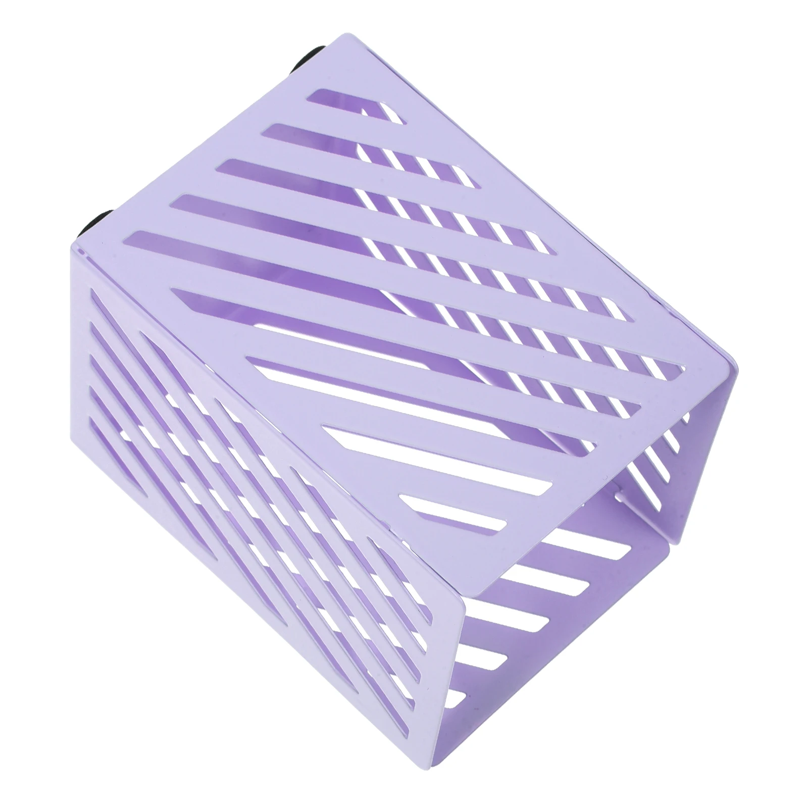 

Iron Pen Holder Mesh Desk Organizer for Metal Large Makeup Purple Pencil