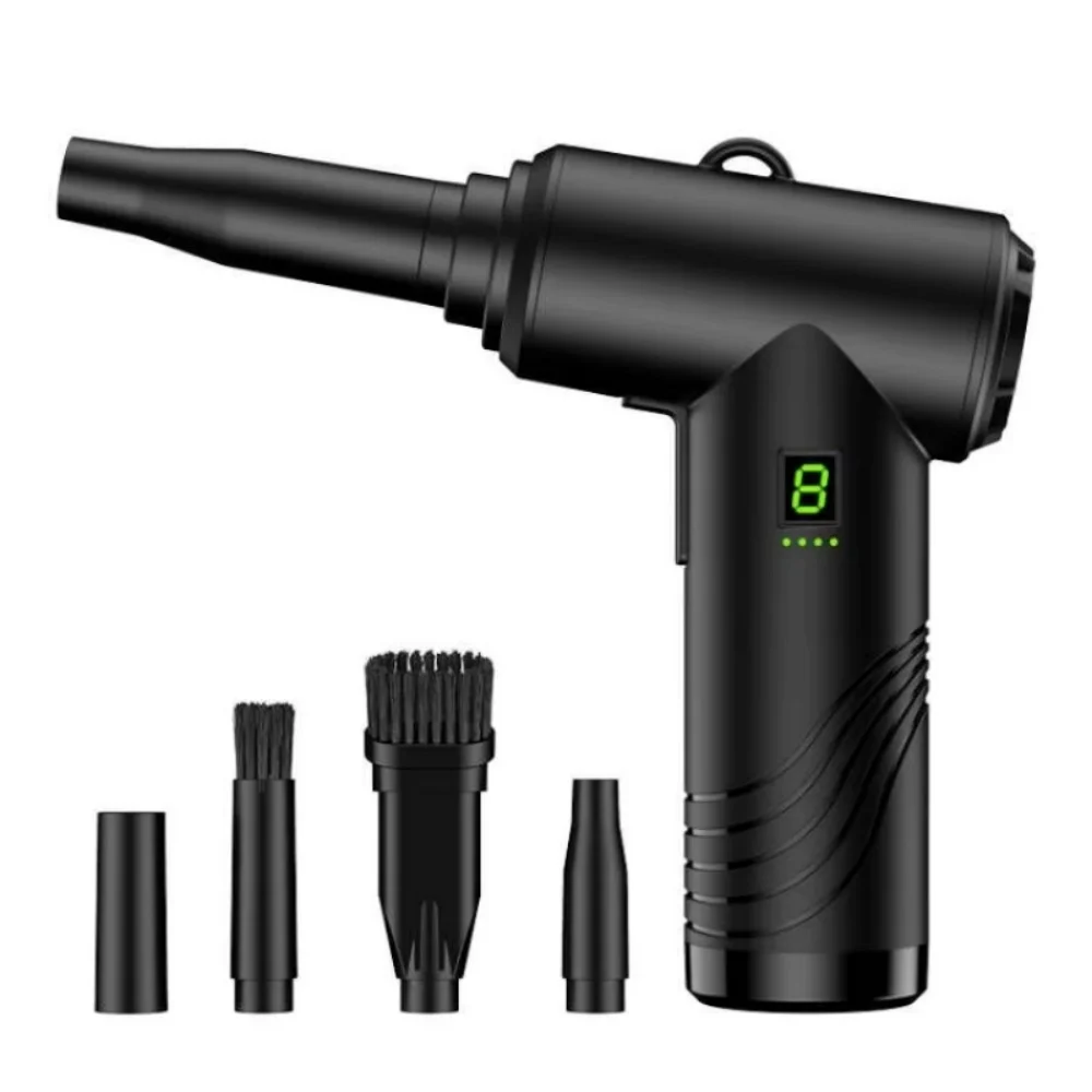

Portable Mini Dust Blower High-Speed 130,000 RPM Brushless Fan Outdoor Handheld Turbine for Screen Made of Plastic