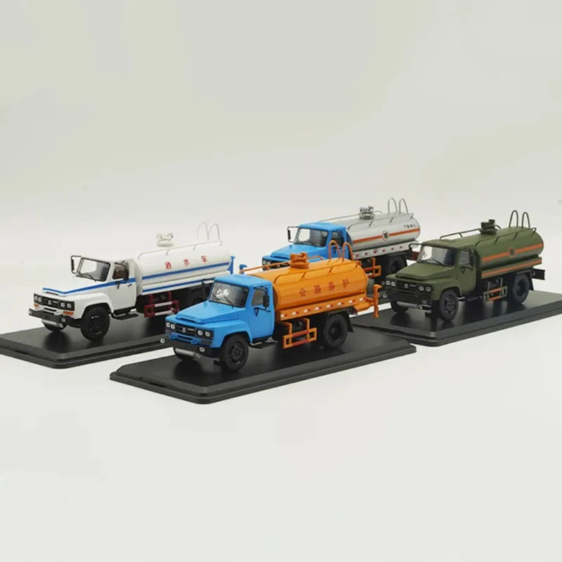 

Original 1:43 Scale Faw Dongfeng EQ140 Oil Tank Truck Sprinkler Truck Simulation Alloy Model Static Display Collectible Toy Gift