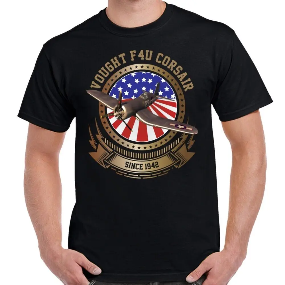 F4U Corsair Stars and Stripes Men's T-Shirt Y2K tops Unisex Summer Short Sleeve