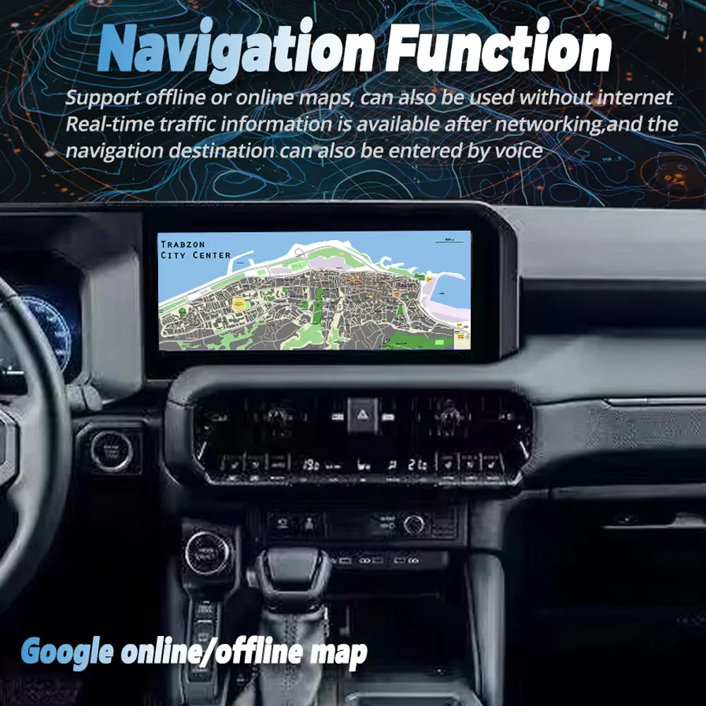 12.3 inci Android 15 Untuk Toy - Android Auto Head Unit 12.3 Inch ulasan dan harga