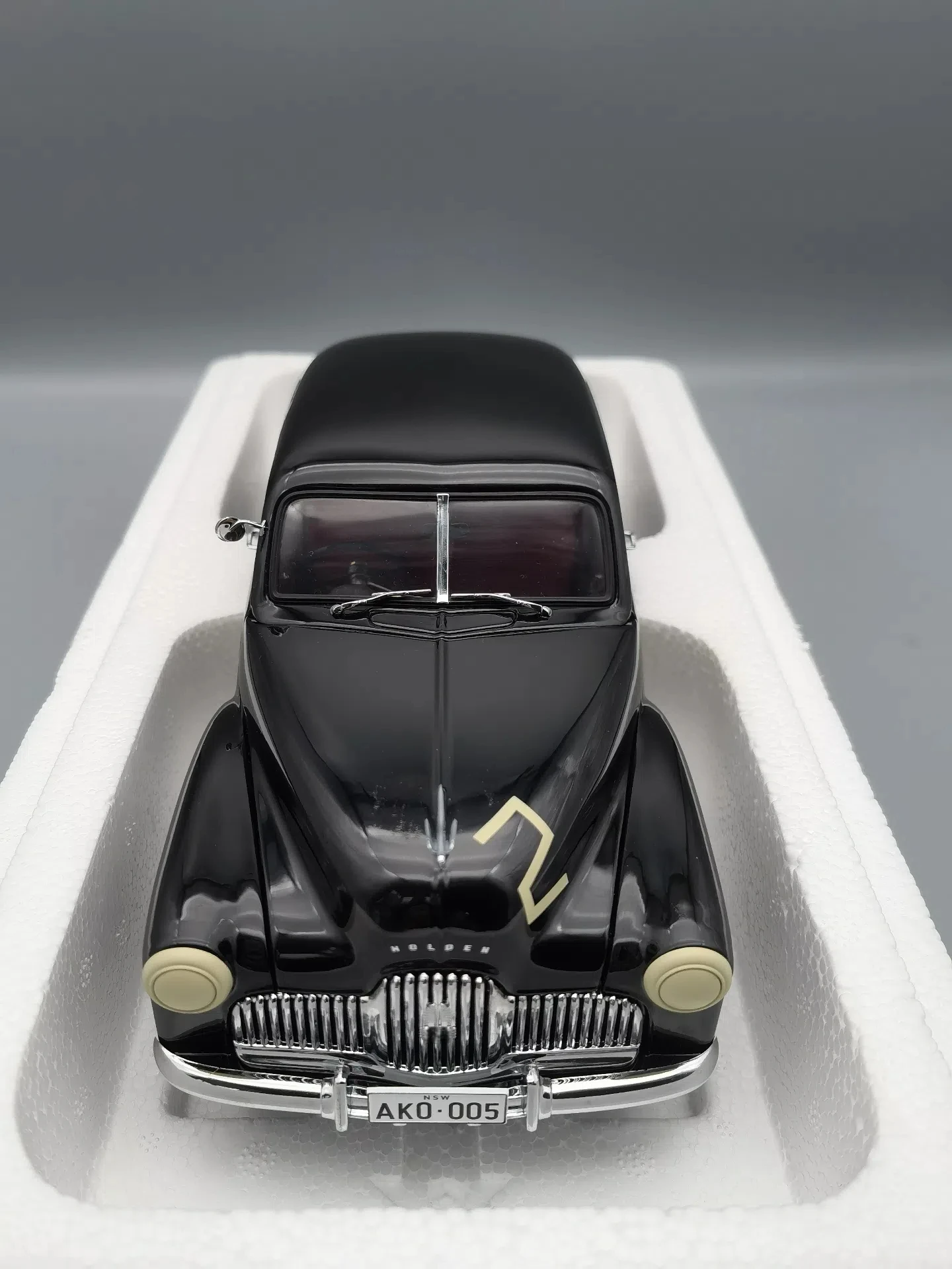 Autoart 1:18 48-215 1956 # 2 N.S.W SEDAN CAR CHAMPION Symulacja Edycja limitowana Wszystkie otwarte stopowe metalowe statyczne modele samochodów Zabawka Prezent