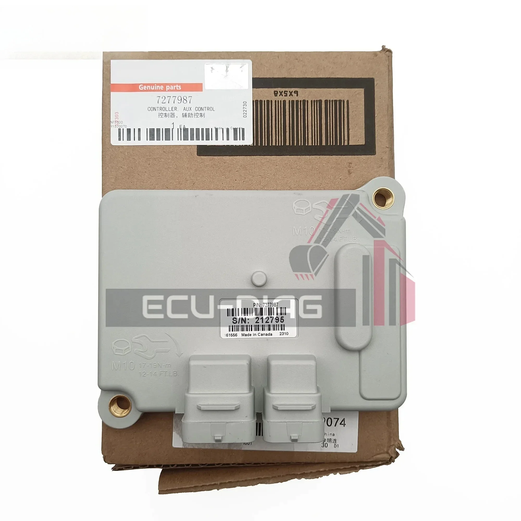 212795 ECU for  ECM Excavator Engine Computer Board Electronic Controller Unit Module Controller