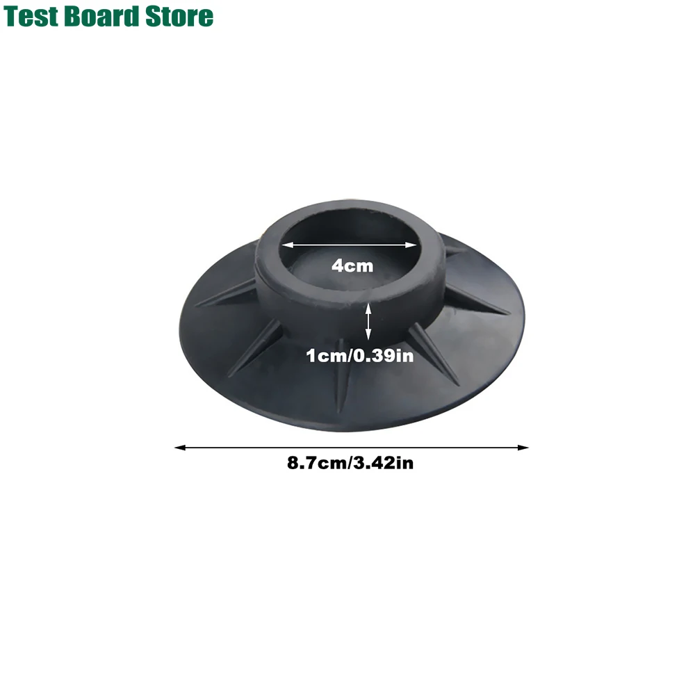 4 قطعة شفط جديدة العالمي مكافحة الاهتزاز قدم منصات غسالة المطاط القدم حصيرة الصامتة الثلاجة وسادة للقدم قاعدة رفع #3