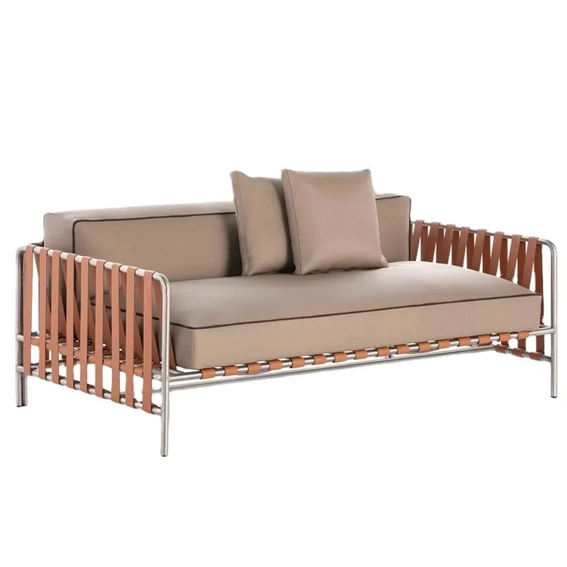 

Outdoor sofa combination outdoor waterproof and sunscreen courtyard hotel model room villa garden leisure sofa furniture