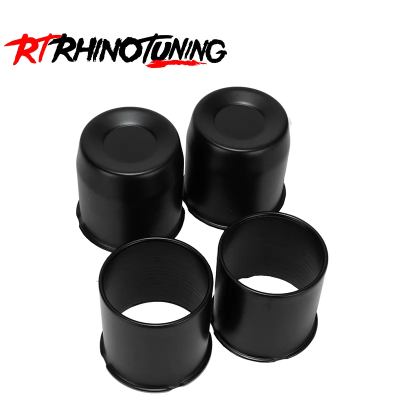 

RTRhinoTuning 2/4Pcs 108mm Hub Aluminum Push Through Hub Center Caps Closed/Opened End Trailer Center Caps for Rims Truck Auto