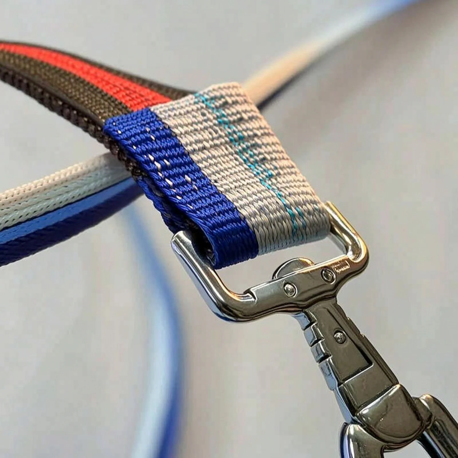 Lunge Line with Snap Hook Tangle-Tangle-Resistant Flat Strapping Lead Line Horse Lunge Rope Long-Lasting Horse Training Lead