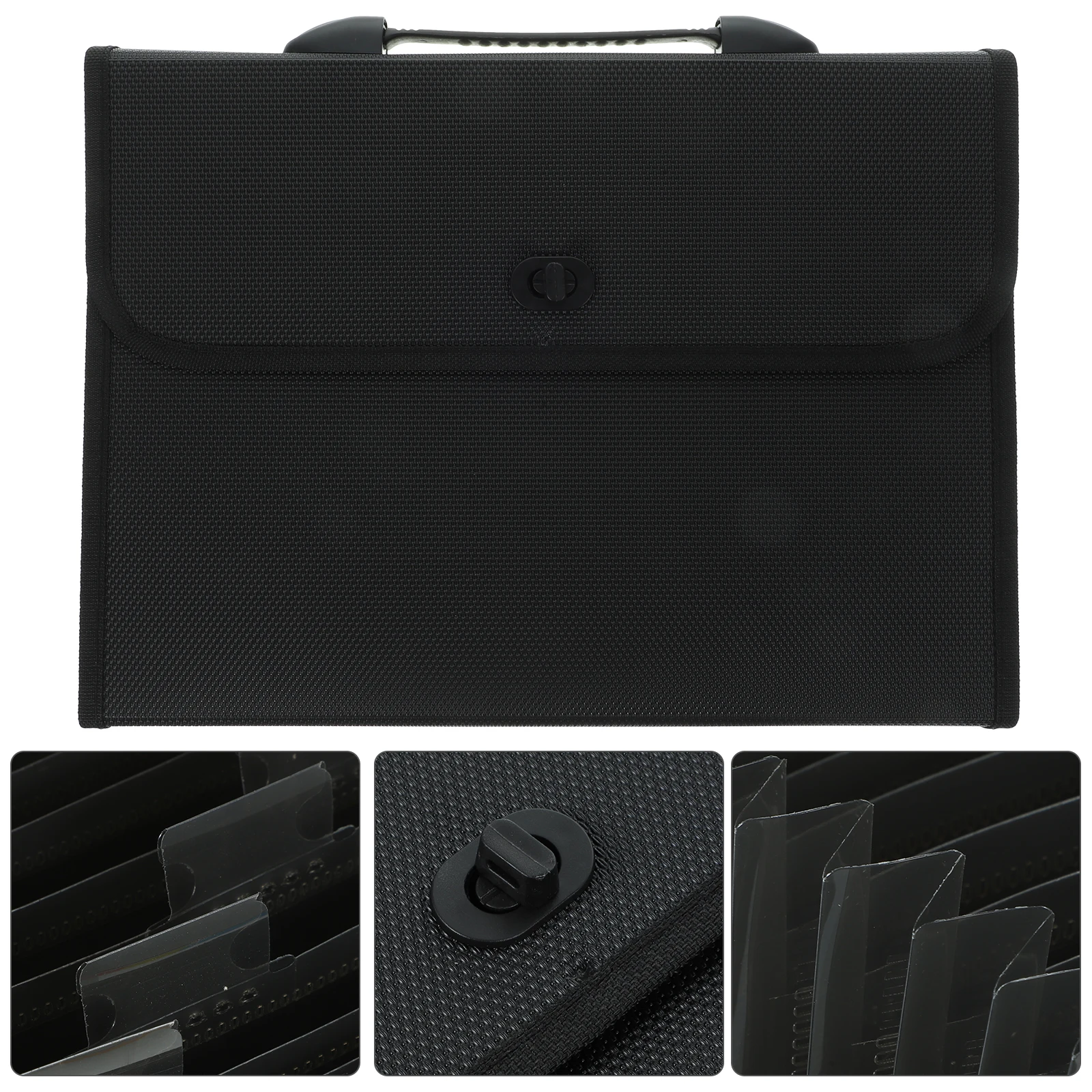 

1 Set Accordion File Folder Office File Organizer Document Storage Holder For Papers Bills Notes Wear Resistant Portable