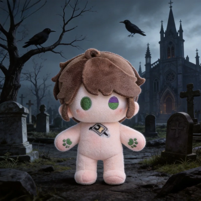 

10cm Anime Game Identity V Prisoner Kawaii Cosplay Soft Cotton Doll Body Cartoon Mini Dress Up Toy Figures Fans Collection Gift