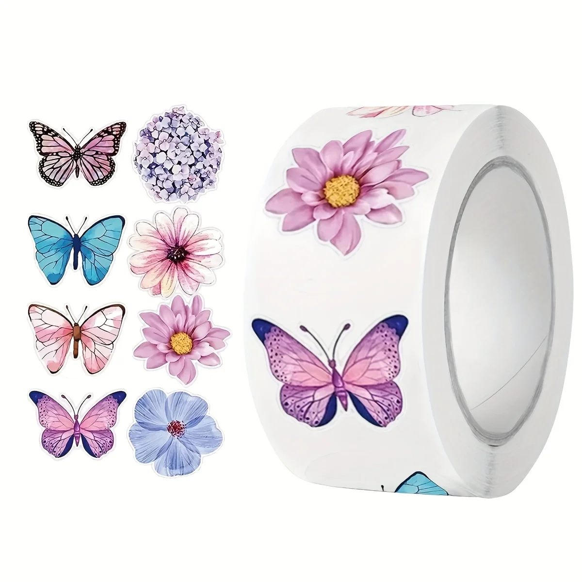 

500 Cartoon Butterfly Graffiti Stickers For Diy Notebooks, Mugs, Guitars, Headphone Cases, Phones, Laptops, Suitcases, And More.