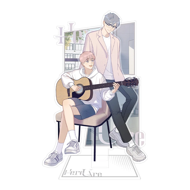 2022 New Here U Are Comic Acrylic Stands Li Huan ,Yu Yang ,Ji Yuan Cartoon Characters Model Plate Holder Anime Around