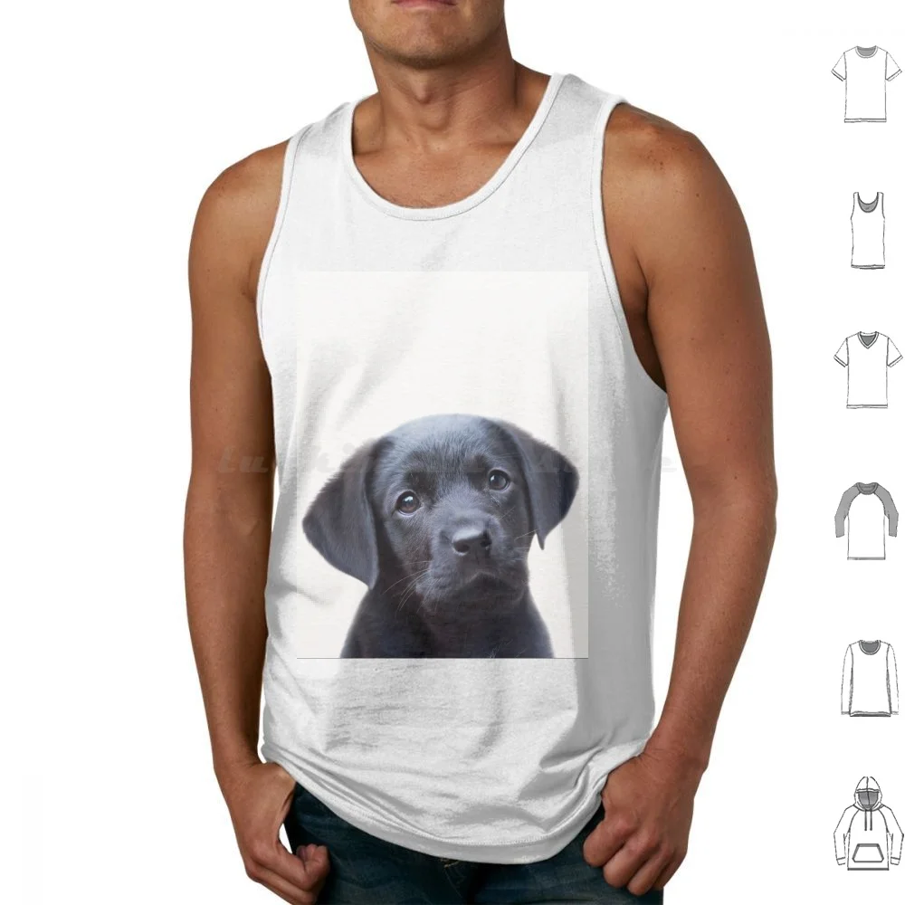 

Щенок, Черный Лабрадор, Детские Животные Художественный Принт от Synplus Майки с Принтом Хлопковый Щенок Лабрадор Черный Лабрадор