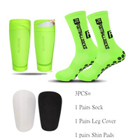 1/3pcs /set Anti-slip FS Soccer Sock for Men Outdoor Sport Grip Football Women's Yoga Socks Wear-resistant Mini Shin Shin Guards