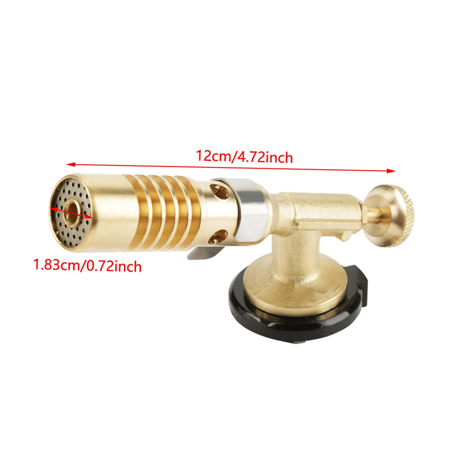 Professional Portable Brass Kitchen Cooking Gas Butane Culinary Torch Welding BBQ Flame