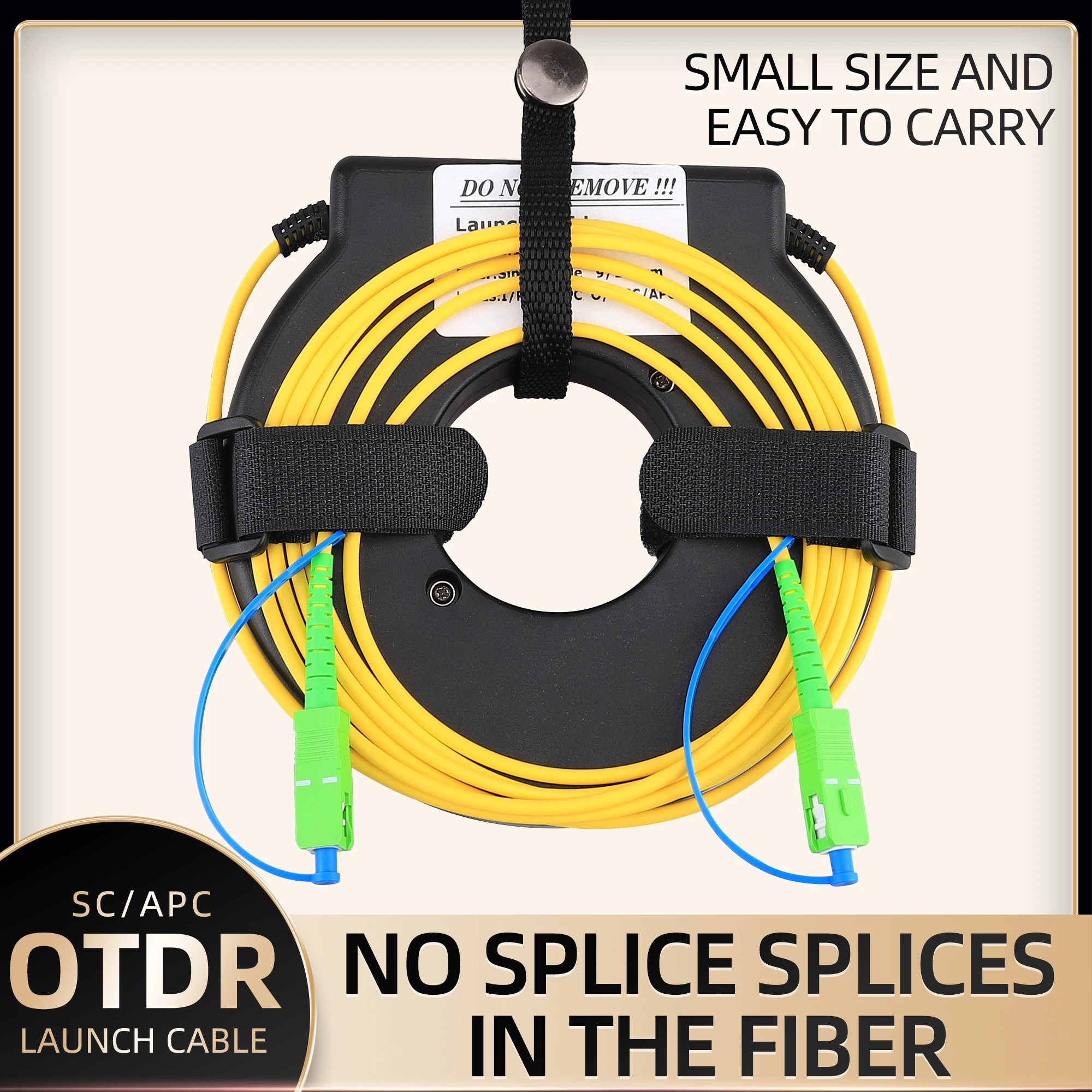 

Mini Optical Fiber Tester OTDR Test Extension Cable Box 300/500M 1000M Fiber Jumper Box Single Mode SC/APC-SC/APC