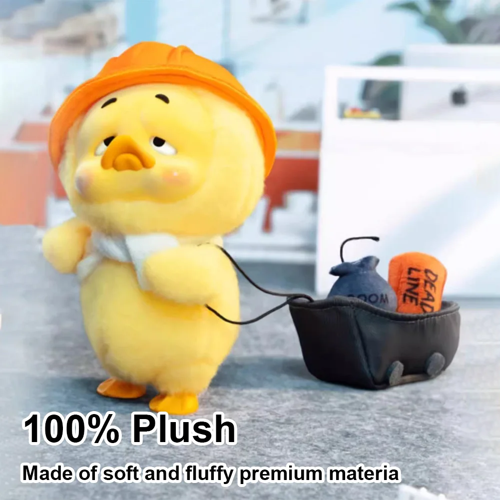 Mystery Box Surprise Gift Work Is Troublesome Duck Series Upset Duck Plush Blindbox Toys Cute Duck Plush Doll Blindbox Toys