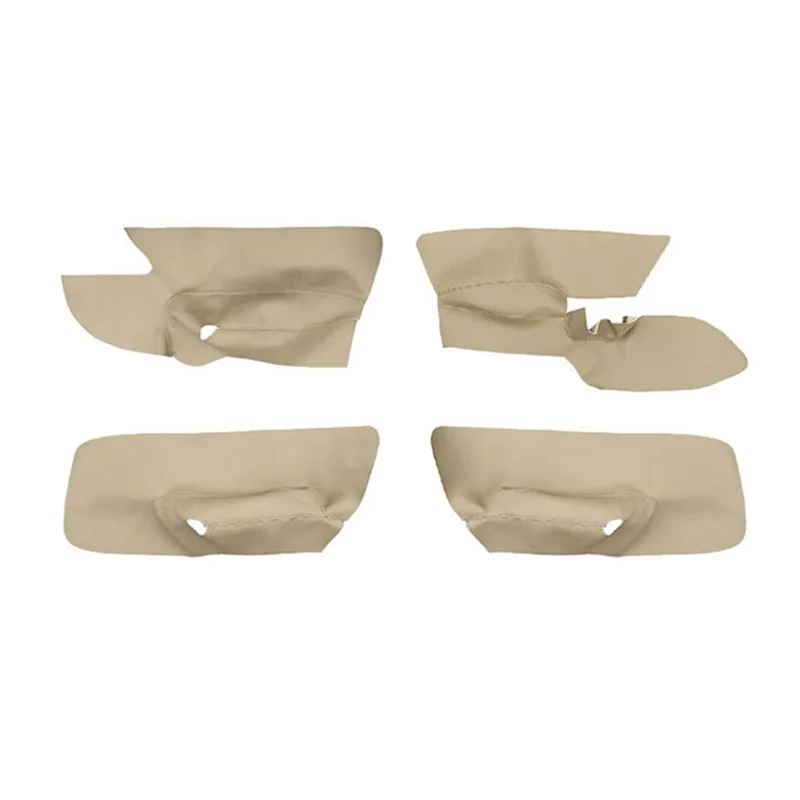 LHD Door Panel Cover for -VW Golf 5 MK5 Jetta 2006-2011 Car Door Armrest Panel Cover Sticker Trim Beige