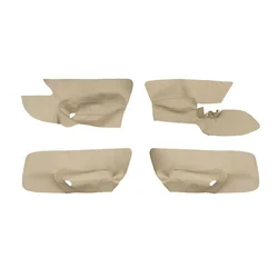 LHD Door Panel Cover for -VW Golf 5 MK5 Jetta 2006-2011 Car Door Armrest Panel Cover Sticker Trim Beige