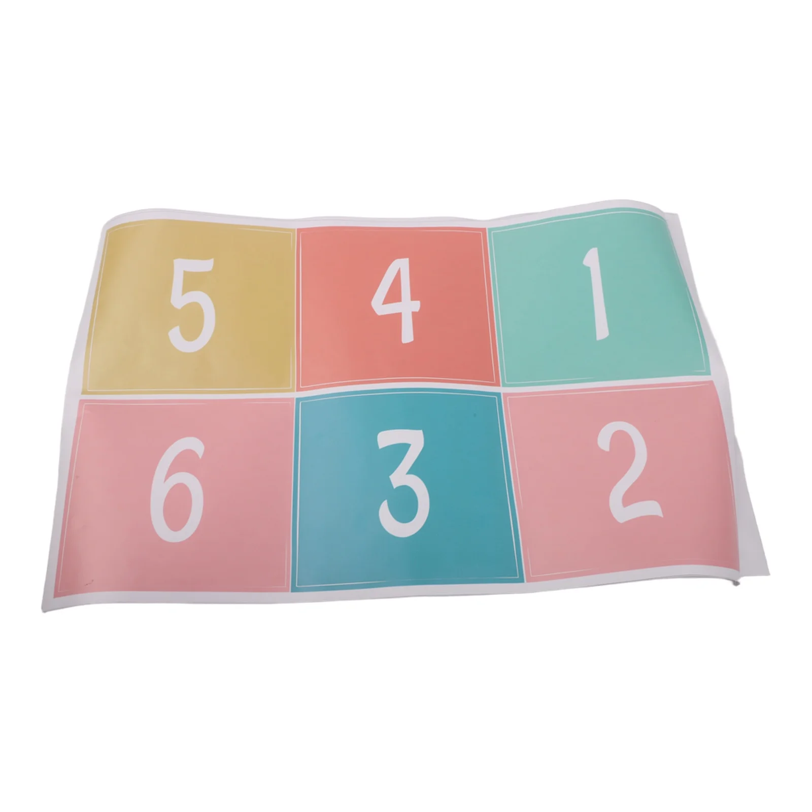 for educational Decals Number Wall Stickers For Kindergarten For Playroom Bubble-free Application Suitable For High-traffic